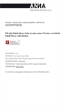Mobile Screenshot of annamueller.com