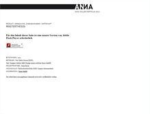 Tablet Screenshot of annamueller.com